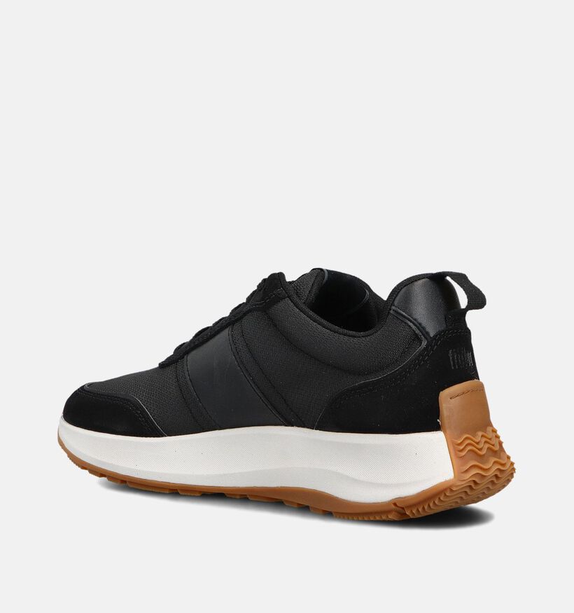 FitFlop Mode Flow Flatform Zwarte Sneakers voor dames (361451) - geschikt voor steunzolen