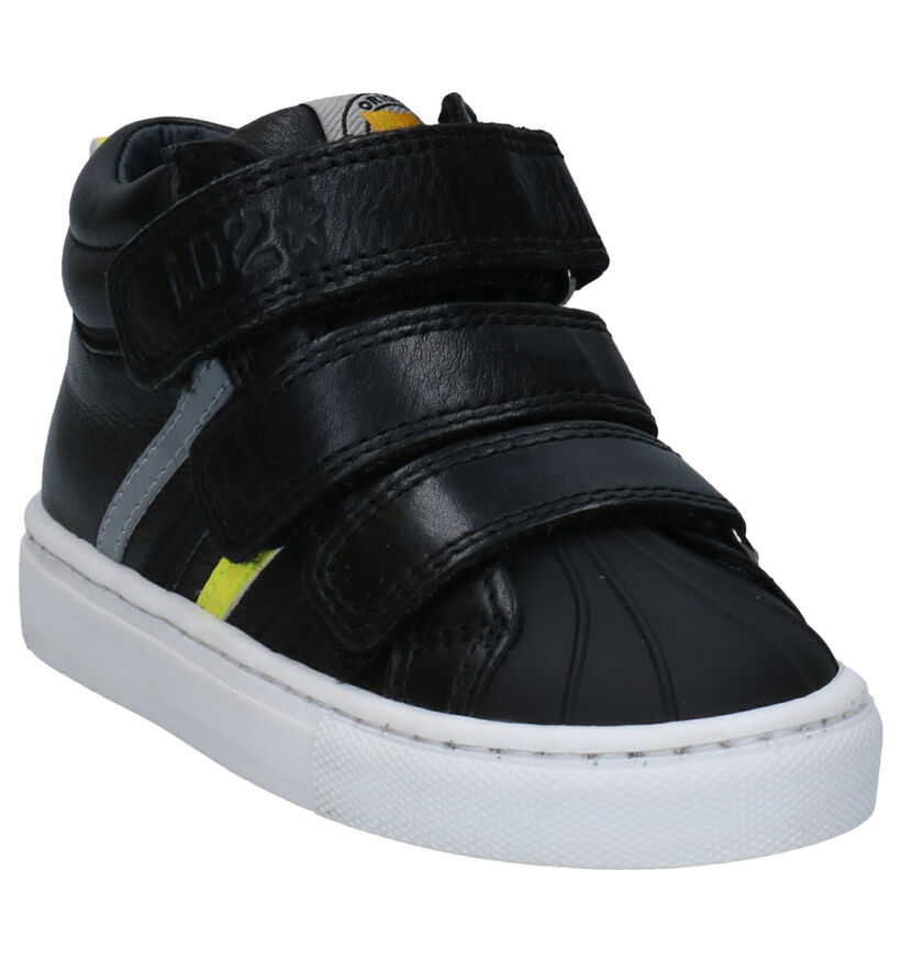 Little David Geordie Chaussures hautes en Noir pour garçons (298631) - pour semelles orthopédiques