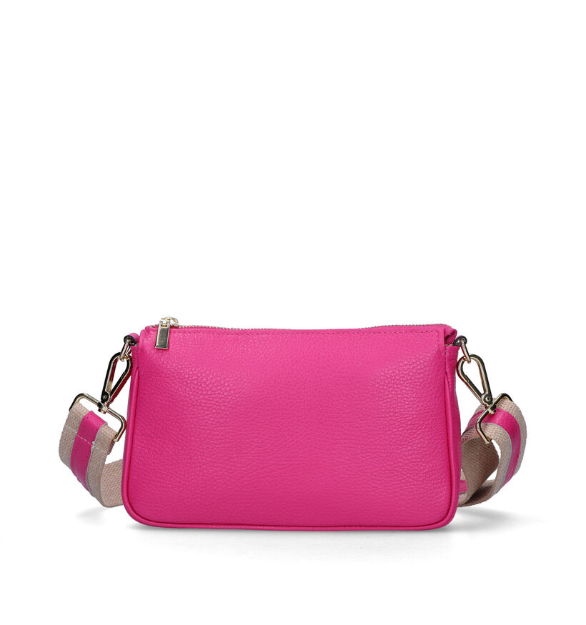 Via Limone Fuchsia Crossbody Tas voor dames (333704)