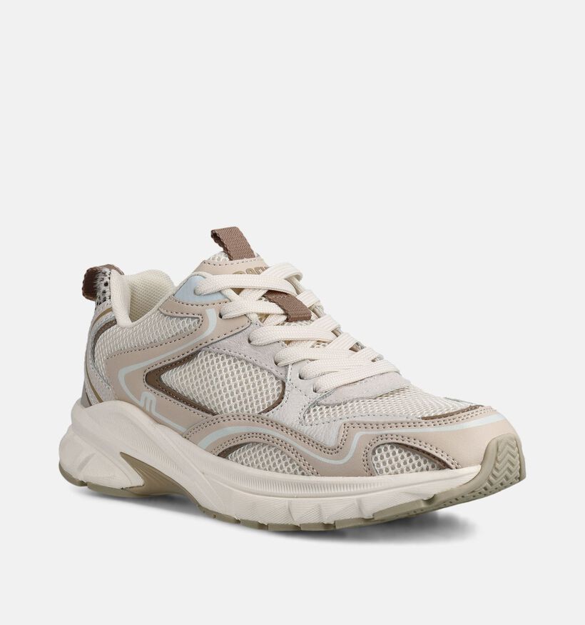 Maruti Novi Baskets en Beige pour femmes (372340) - pour semelles orthop&eacute;diques