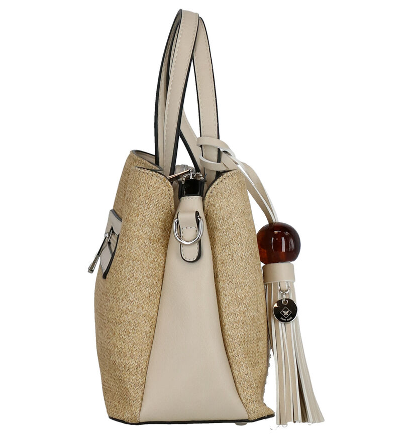 Pepe Moll Beige Handtas in stof (274740)