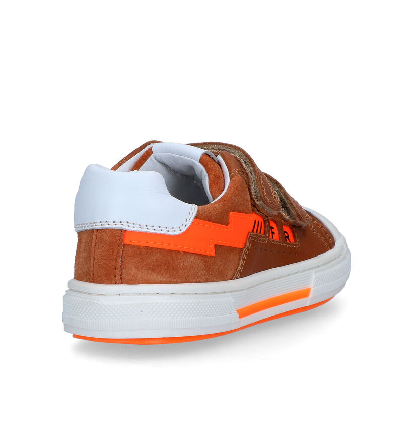 FR by Romagnoli Chaussures à scratch en Fluo pour garçons (324055)