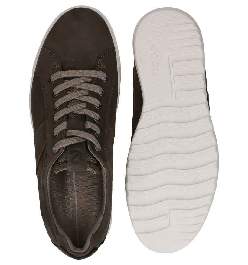 ECCO Byway Chaussures à lacets en Vert en nubuck (287395)