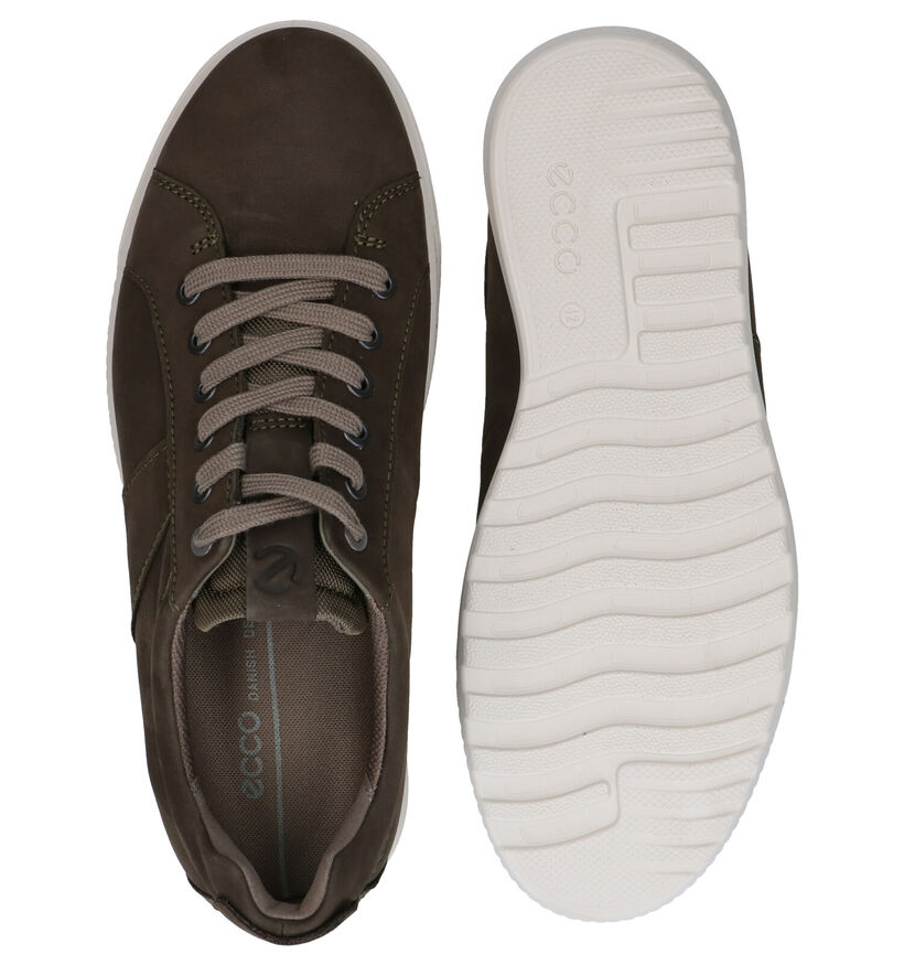 ECCO Byway Groene Veterschoenen in nubuck (287395)