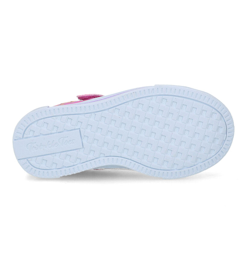 Skechers Twinkle Sparks Roze Sneakers met Lichtjes voor meisjes (319543)