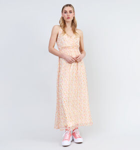 Vero Moda Smilla Ecru Gebloemde Jurk voor dames (327209)