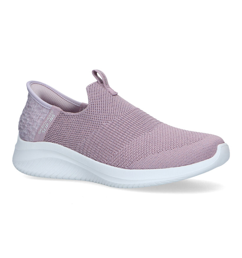 Skechers Hands Free Slip-ins Baskets en Rose pour femmes (319353)