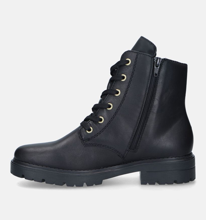 Rieker Boots à lacets en Noir pour femmes (331615)