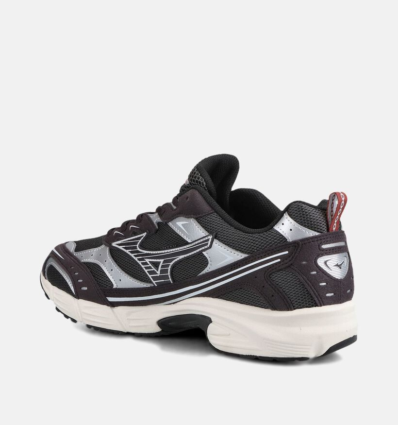 Mizuno MXR Suede Baskets en Noir pour hommes (376447)