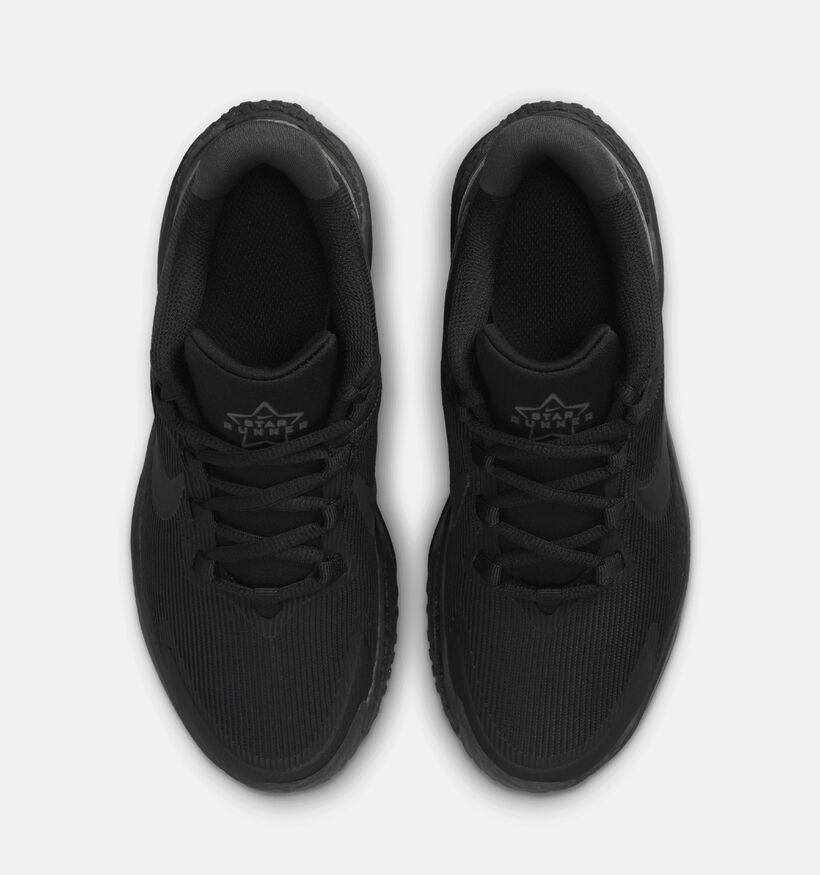 Nike Star Runner 4NN Zwarte Sneakers voor jongens, meisjes (347970)