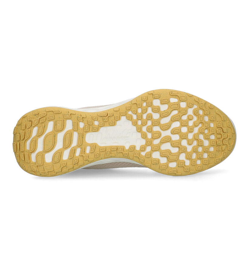 Nike Revolution 6 Witte Sneakers in stof (319203)