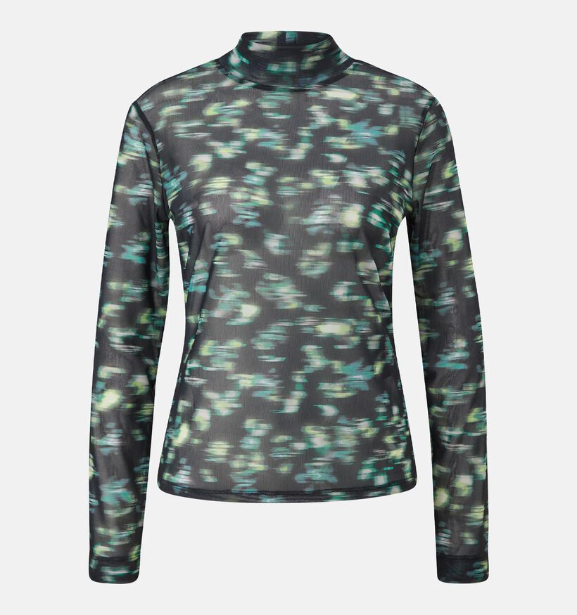 comma casual identity Zwart T-shirt voor dames (333891)