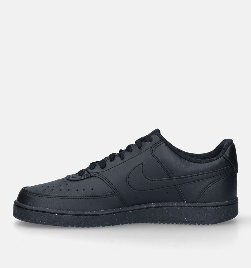 Nike Court Vision Low Next Nature Zwarte Sneakers voor jongens, heren (343756)