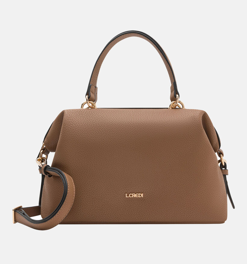 L.Credi Omara Cognac Handtas voor dames (356628)