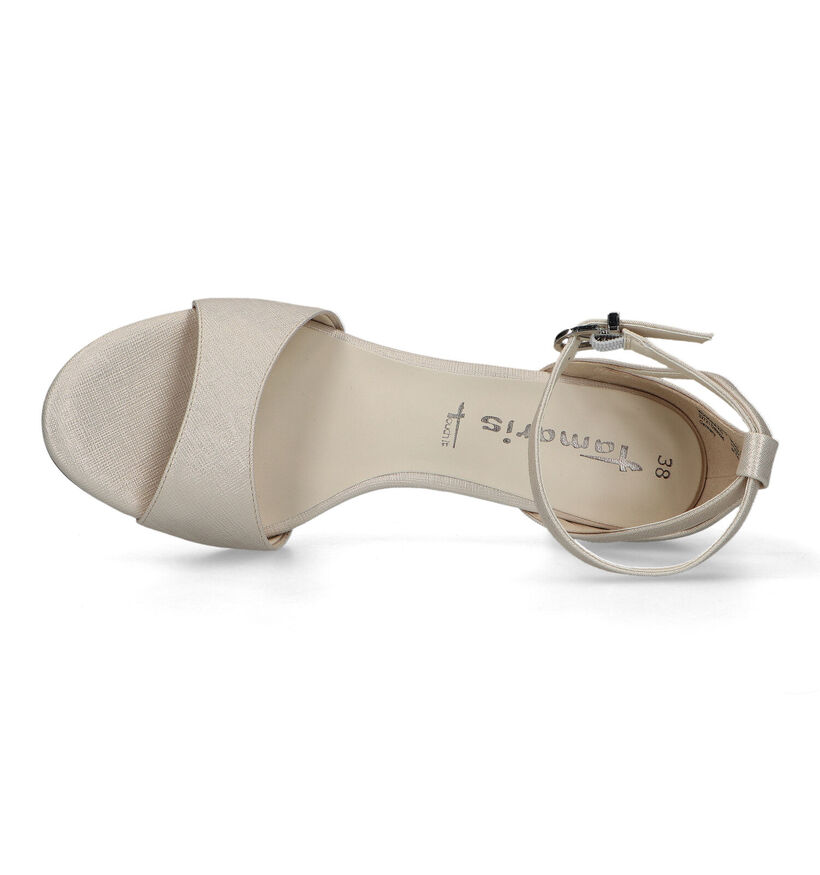 Tamaris Zwarte Sandalen met gesloten hiel voor dames (320605)