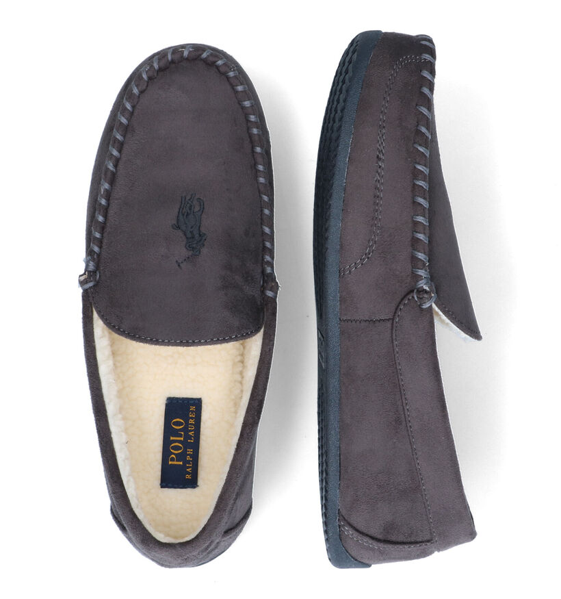 Polo Ralph Lauren Declan Grijze Pantoffels voor heren (313543) - geschikt voor steunzolen