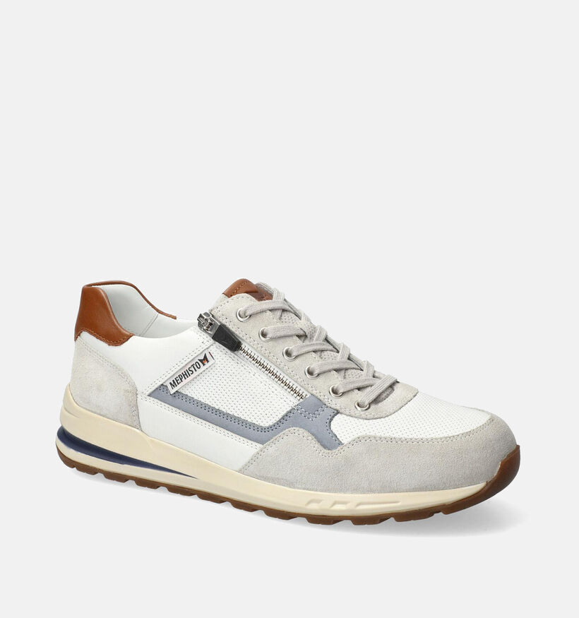 Mephisto Bradley Chaussures à lacets en Blanc pour hommes (355156) - pour semelles orthopédiques