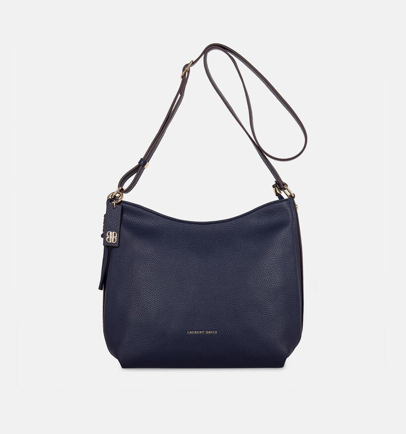 Laurent David Sac port&eacute; crois&eacute; en Bleu fonc&eacute; pour femmes (381513)