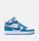 Nike Court Borough MID 2 GS Blauwe Sneakers voor jongens, meisjes (350496)