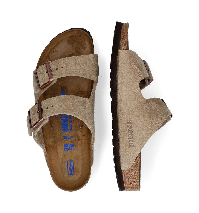 Birkenstock Arizona Bruine Slippers voor dames (330659)