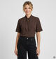 Vero Moda Kelly T-shirt en Brun fonc&eacute; pour femmes (385875)