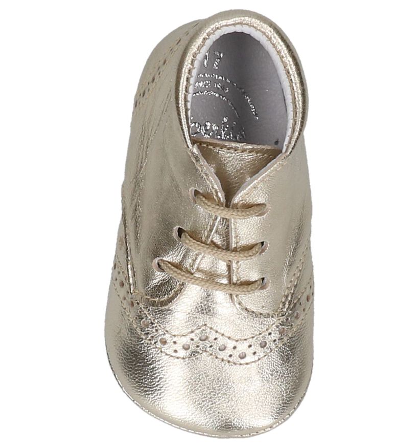 Gouden Babyschoentjes Beberlis in leer (245704)
