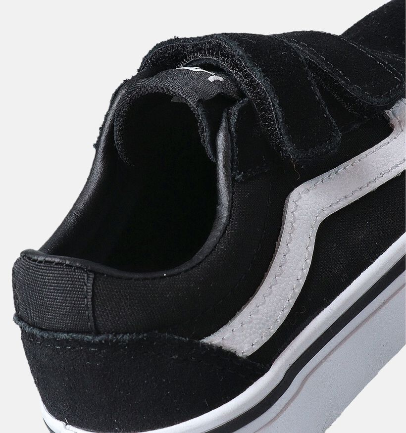 Vans Ward Baskets de skate en Noir pour filles, garçons (352757)