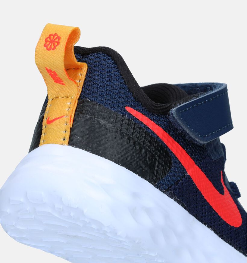 Nike Revolution 6 TD Baskets en Bleu pour garçons, filles (328092)