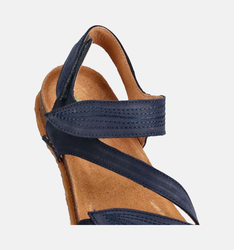 El Naturalista Panglao Sandales plates en Bleu fonc&eacute; pour femmes (372231)