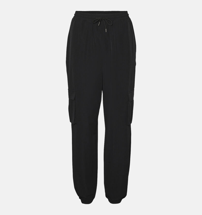 Vero Moda Kimberly Pantalon cargo en Noir L30 pour femmes (341992)