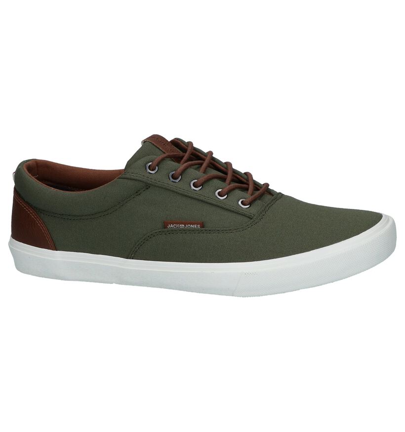 Jack & Jones Vision Mixed Blauwe Veterschoenen in stof (286410)