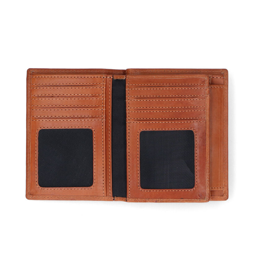 Maverick Portefeuille en Cognac pour hommes (322619)