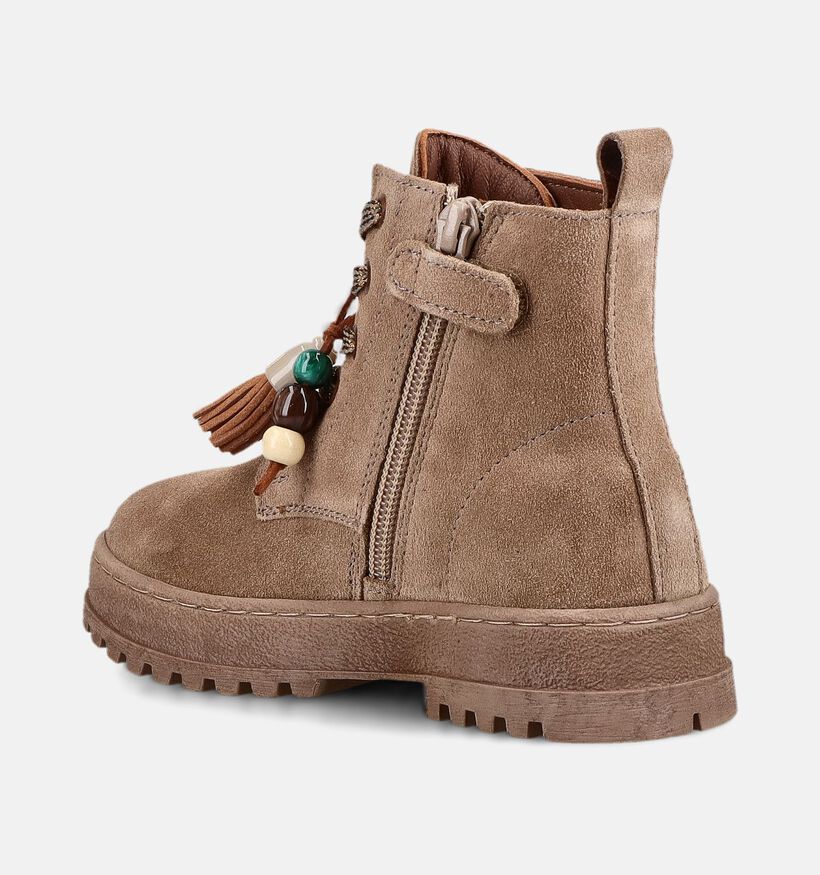 Little David Bruine Boots met Glitterveters voor meisjes (379076)