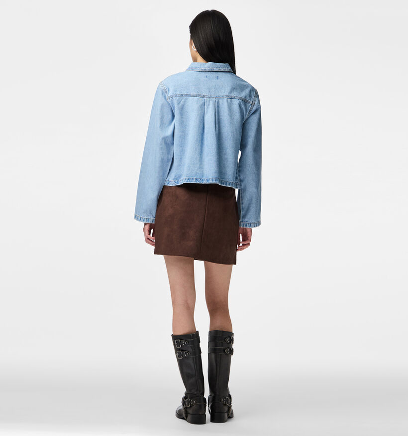 Pieces Rate Denim Manteau en Bleu pour femmes (365860)