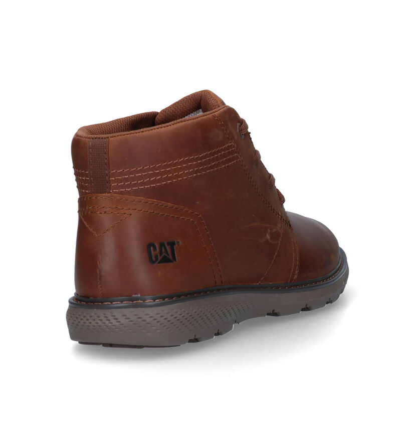Caterpillar Trey Bottines en Brun pour hommes (329667) - pour semelles orthopédiques
