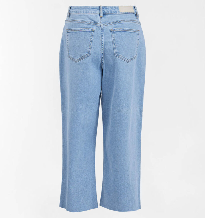 Vila Widey Blauwe Cropped Wide Fit Jeans (311677)