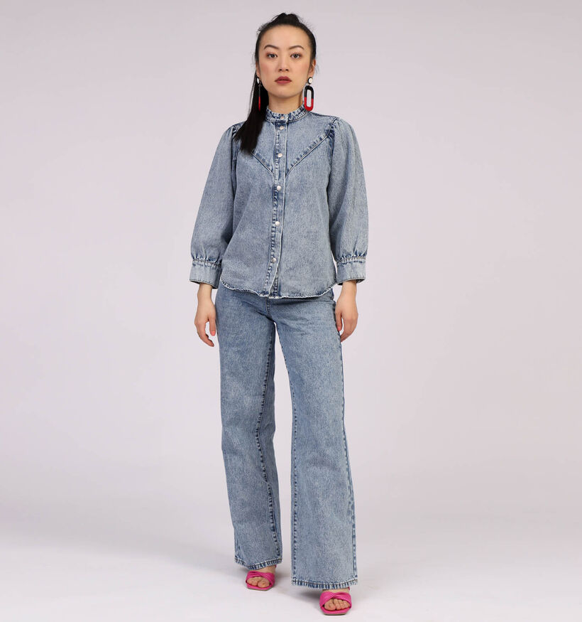 Vila Delis Blauw Jeanshemd (314743)