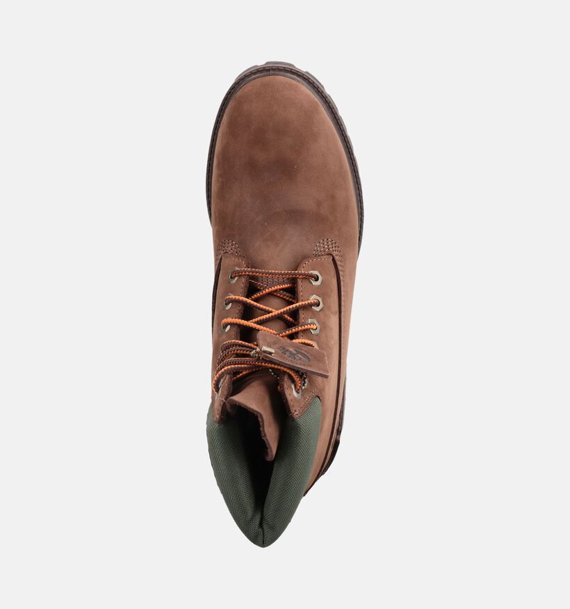 Timberland 6 Inch Premium Donkerbruine Boots voor heren (376475) - geschikt voor steunzolen