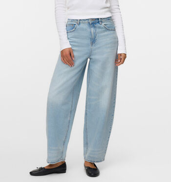 Vero Moda Jeans Blauw