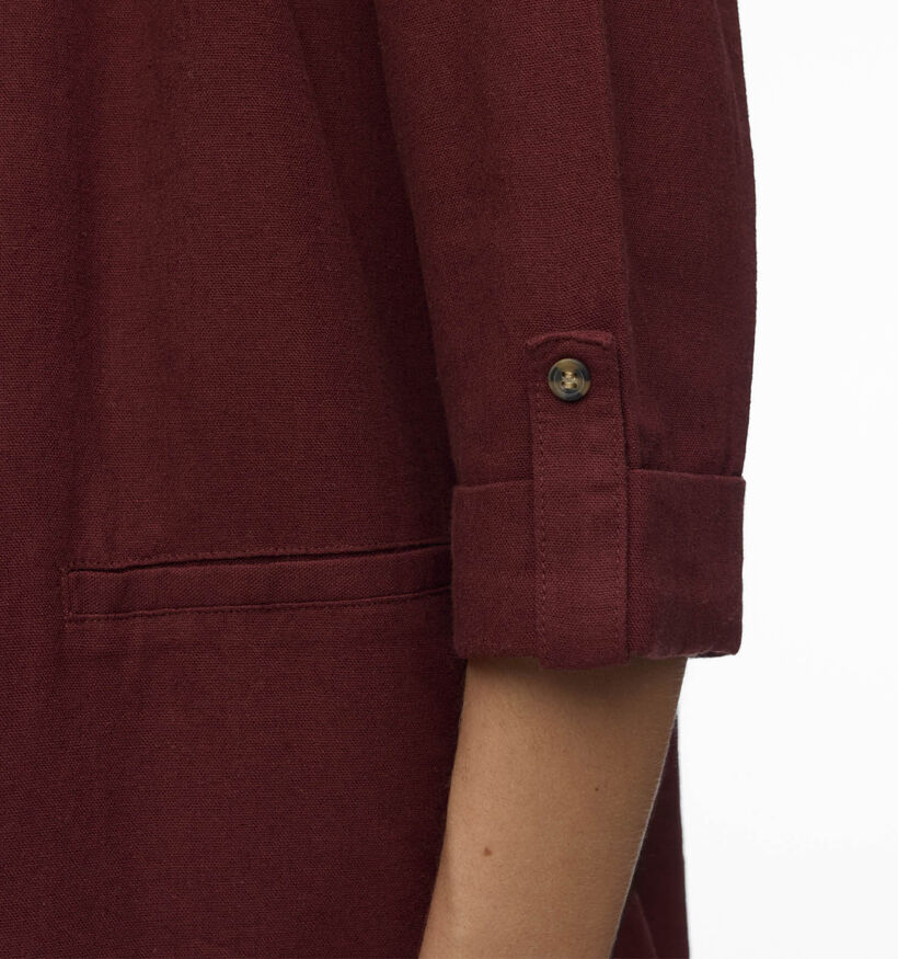 Vero Moda Jesmilo 3/4 Blazer en Bordeaux pour femmes (367172)