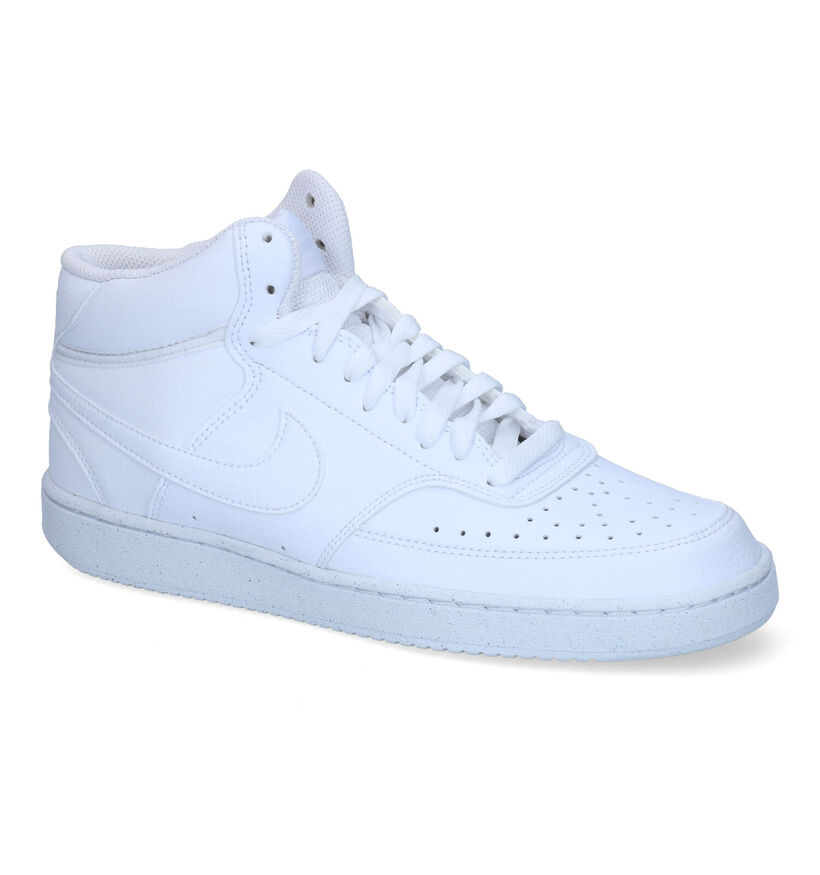 Nike Court Vision Baskets en Blanc pour hommes (316521)
