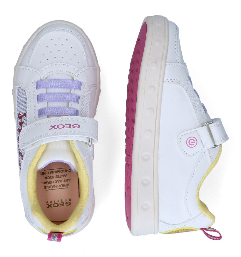 Geox Skylin Witte Sneakers voor meisjes (303781)