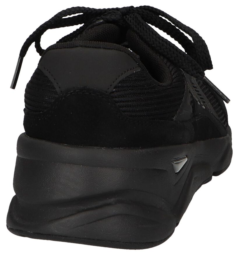 Zwarte Sneakers New Balance MS X90 in daim (250389)