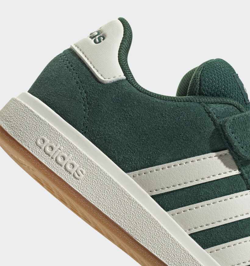 adidas Grand Court 00s Groene Sneakers voor meisjes, jongens (350204)