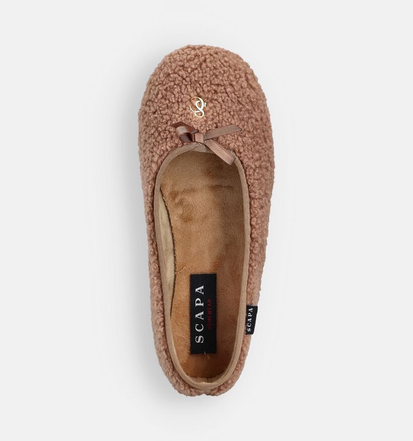 Scapa Pantoufles fermées en Marron pour femmes (364061)