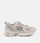 New Balance 530 Ecru Sneakers voor jongens, meisjes (375136) - geschikt voor steunzolen