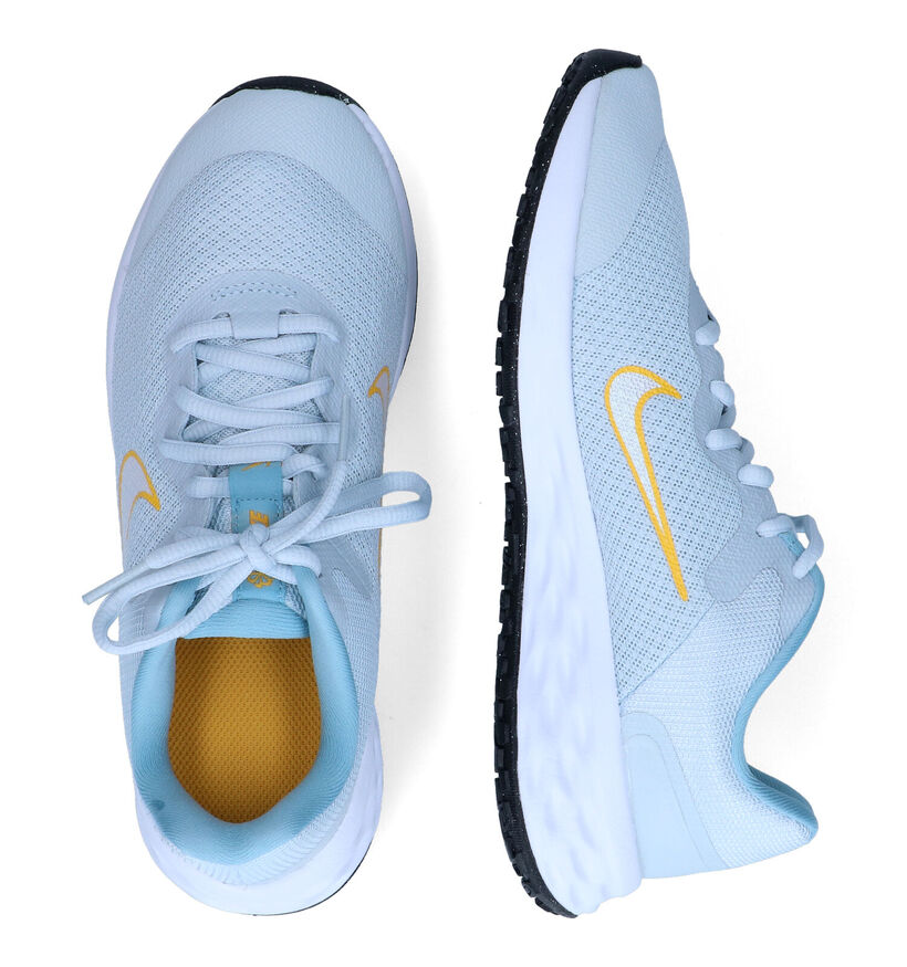 Nike Revolution 6 GS Blauwe Sneakers voor meisjes (308952)