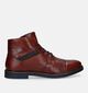 Bugatti Caj Bottines en Cognac pour hommes (328580)