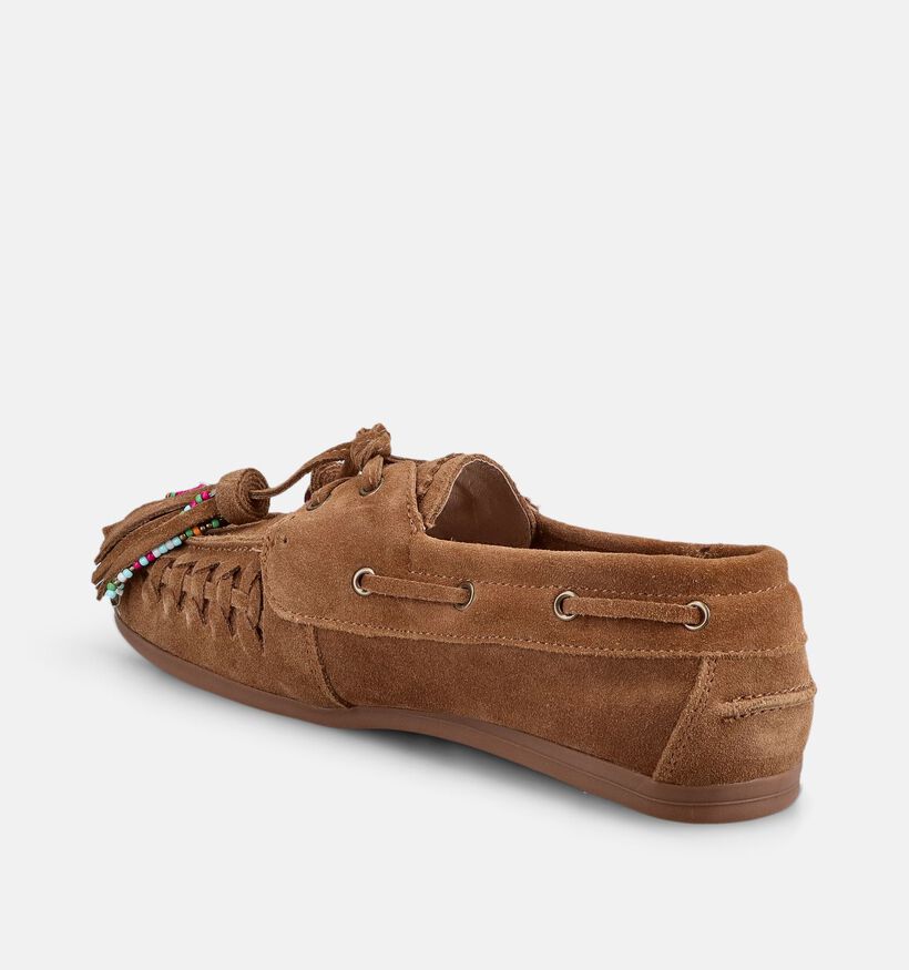 Poelman Cognac Bootschoenen voor dames (386162)