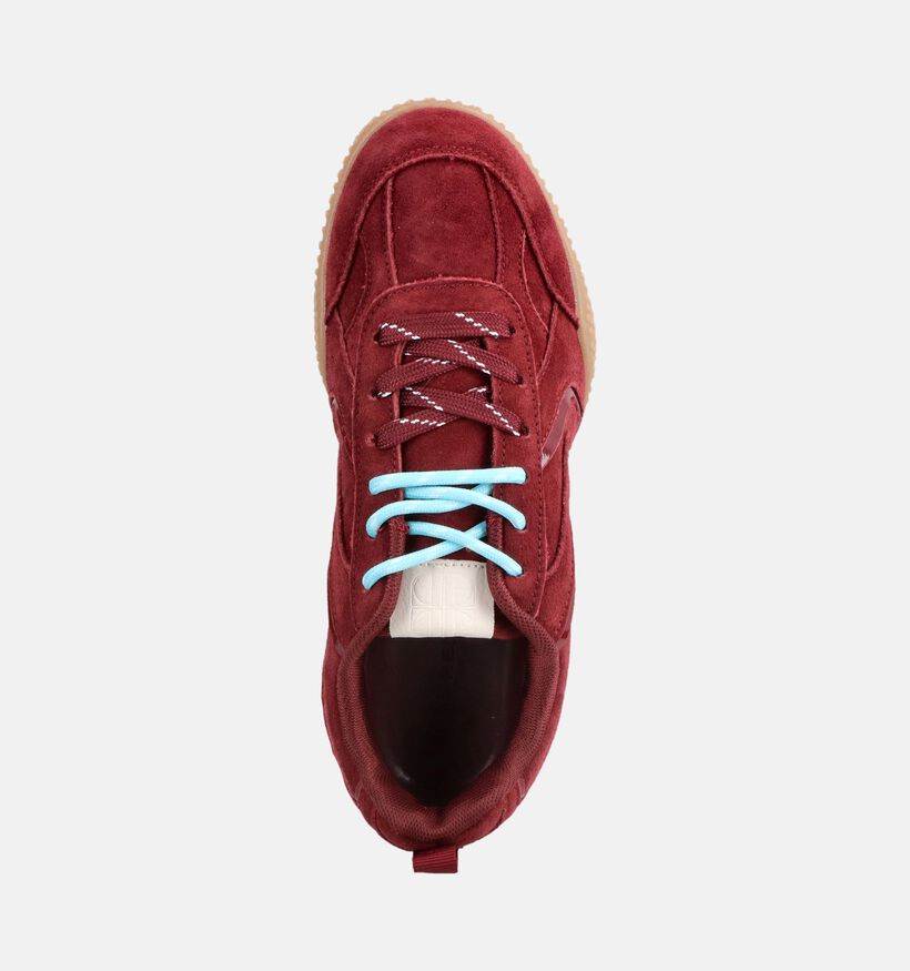 Laurent David Bordeaux Sneakers voor dames (380981) - geschikt voor steunzolen